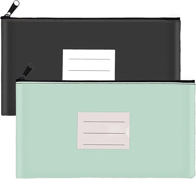 2-Pack Bank Deposit Money Bags by COZEFFIC