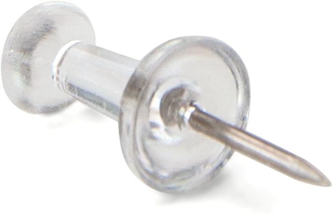 U Brands Push Pins, Steel Point - Image 2