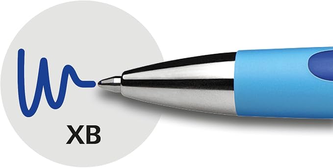 Schneider Slider Rave XB Ballpoint Pens, Refillable + Retractable, 1.4 mm - Image 5