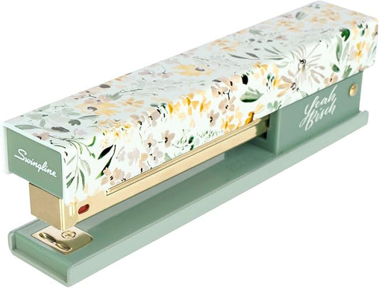 Swingline Stapler by Leah Bisch, 20 Sheet Capacity, Full Strip, Wildflowers by Swingline
