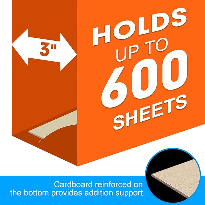 Extra Capacity Hanging File Folders, RAZCC 60 Pack Letter Size Reinforced - Image 3