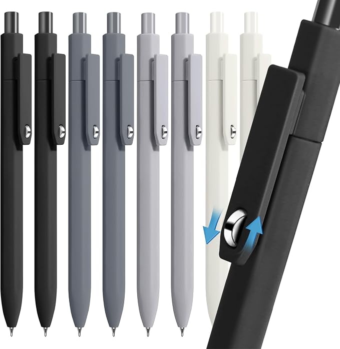 Vitoler Black Ink Gel Pens, For Teachers, For Nurses, Quick dry, Liquid Ink by VITOLER