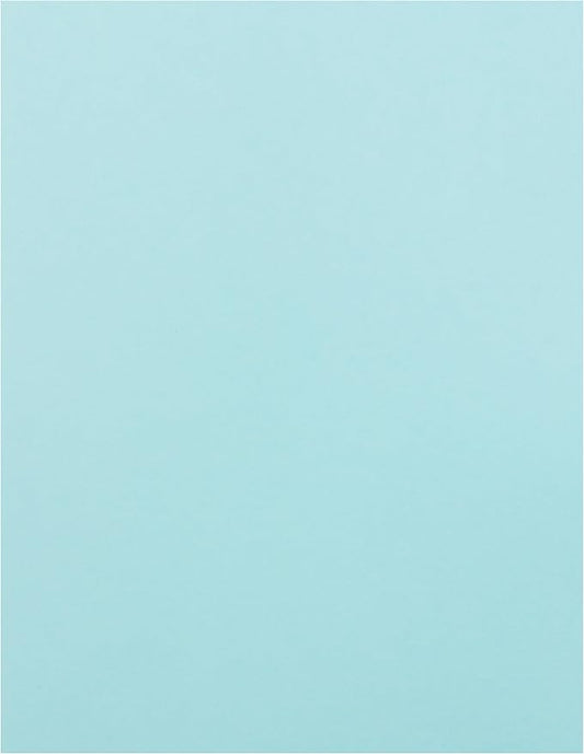 LUXPaper 8.5" x 11" Paper | Letter Size | Pastel Blue | 60lb. Text | 50 Qty by LUXPaper