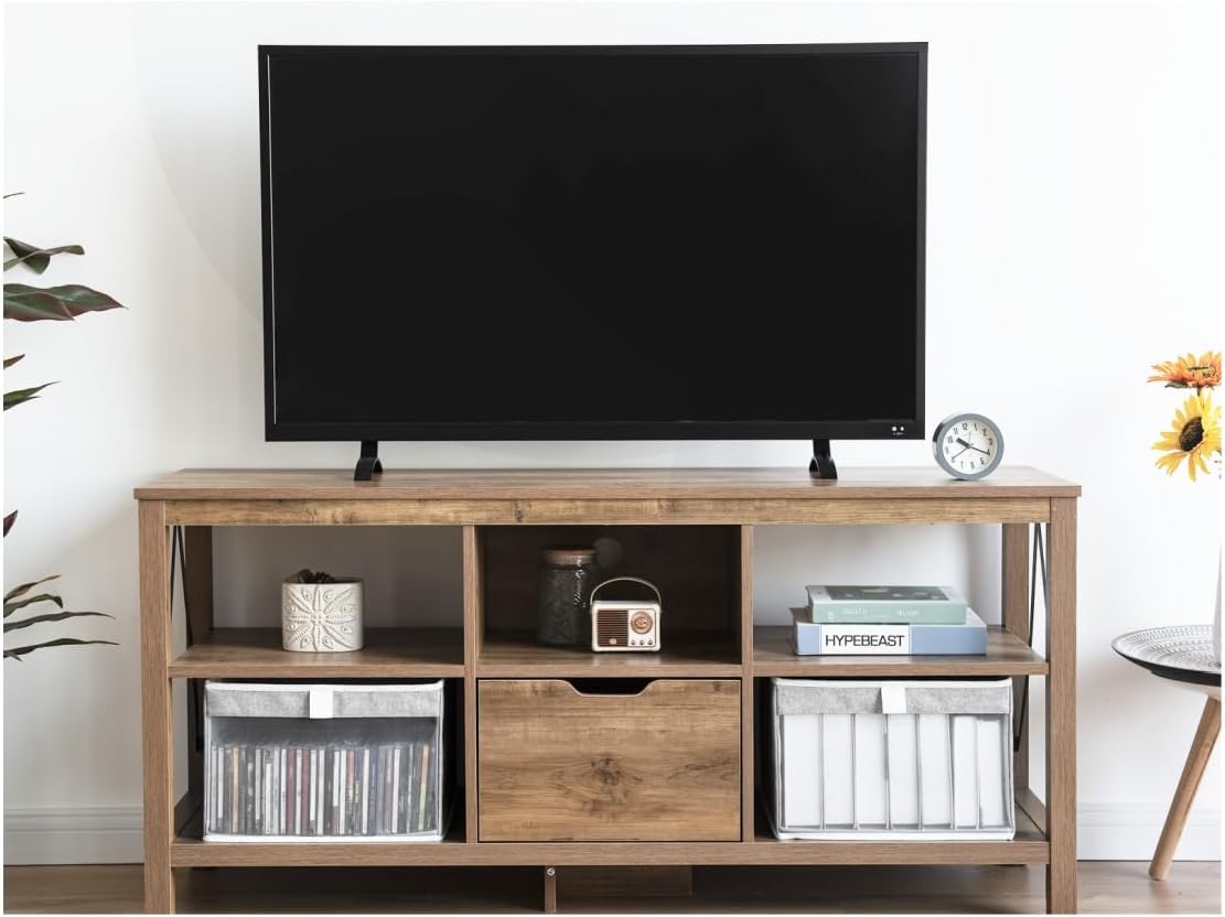 StorageWorks Closet Storage Bins, Large Storage Baskets with Clear Window and Handles, Foldable Fabric Organizer for Clothes, Shelves, Gray, 3 Pack-DeskLoop Office