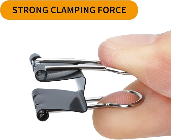 50 Pcs Small Binder Clips for Paperwork, Bookmark and Cable Management - Image 4