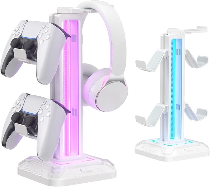 KDD RGB Headset Stand with 9 Light Modes by KDD