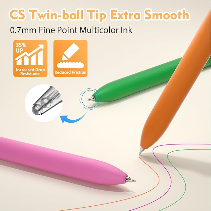 Hiacry 8Pcs Colorful Gel Pens - Image 2
