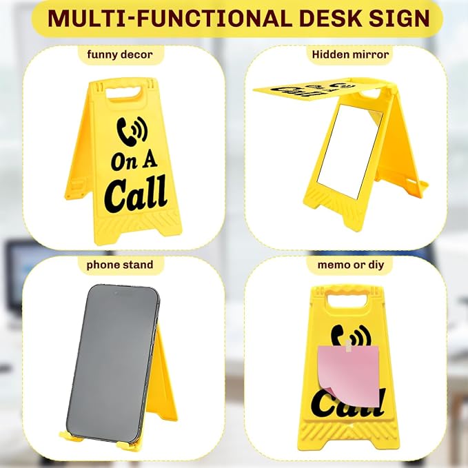 Funny Office Desk Accessories, Workplace Status Indicator Office Cubicle Decor - Image 3