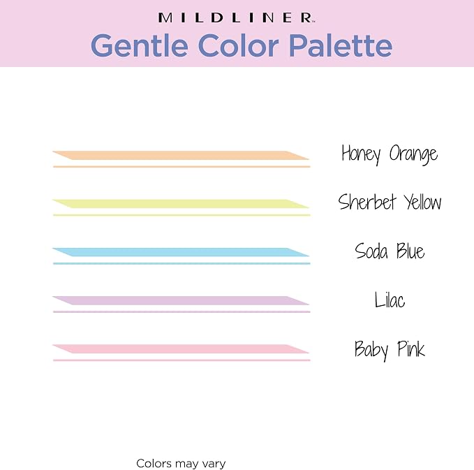 Zebra Pen Mildliner Dual-Tip Highlighter Set, Broad and Fine Point Tips - Image 3