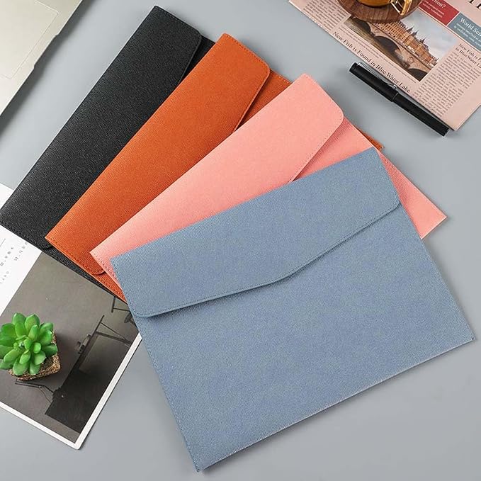A4 PU Leather Document Folder - Image 3