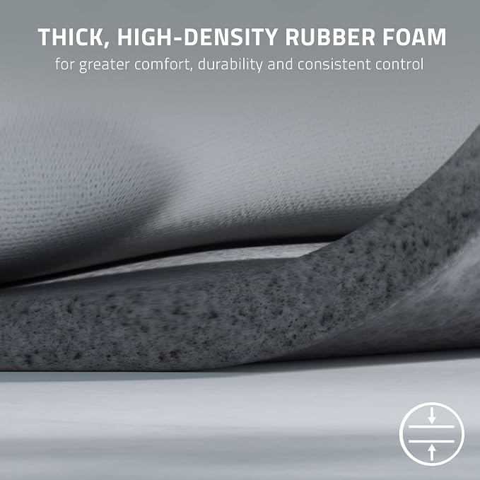 Razer Pro Glide Soft Mouse Mat: Thick, High-Density Rubber Foam - Image 2