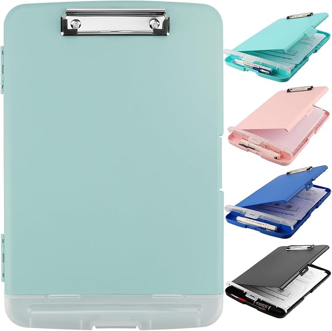 SFLHHDM Storage Clipboard with Pen Holder, High Capacity Clipboards by SFLHHDM