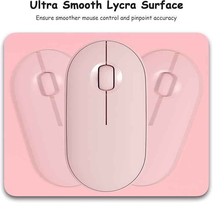 Dapesuom Small Mouse Pad, 5 x 6 Inch Thick Rubber Premium-Textured Non-Slip - Image 3