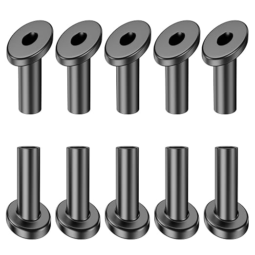BLIKA 20 Pack 25 30 35 Degree 1/8" Black Cable Railing Angle Beveled Protector - Image 7