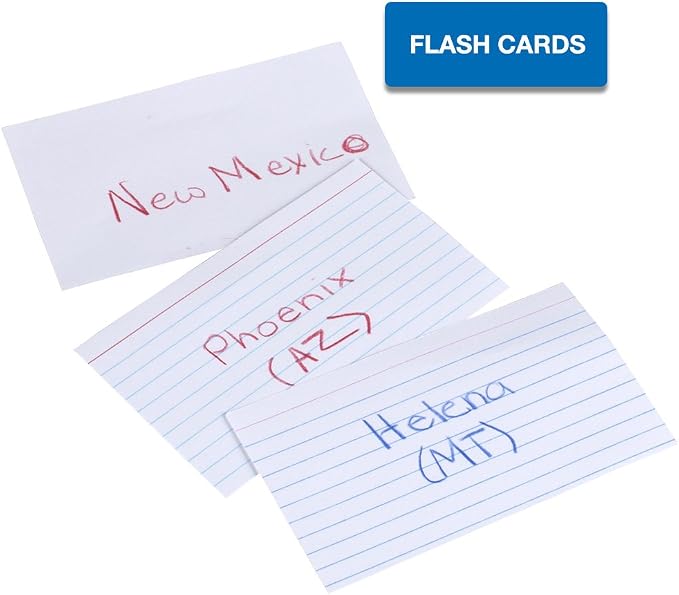 Mead Lined Index Cards, Note Cards - Image 4