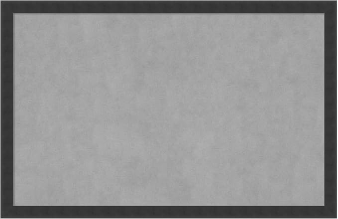 Amanti Art Black Framed Magnetic Board 22x34 Large Vision Board by AmantiArt