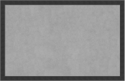 Amanti Art Black Framed Magnetic Board 22x34 Large Vision Board by AmantiArt