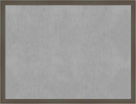 Amanti Art Grey Framed Magnetic Board 19x25 Medium Vision Board by AmantiArt
