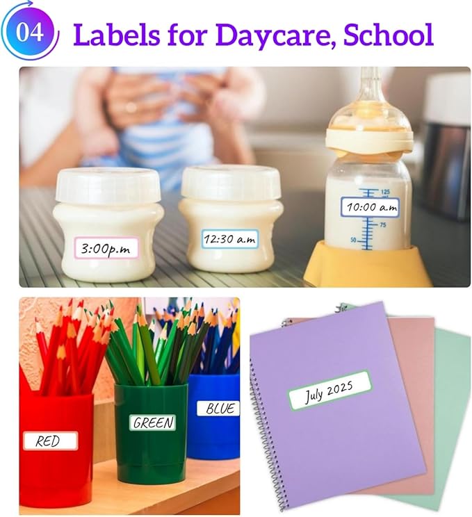 Removable Waterproof Labels 320 pcs - Image 5