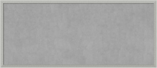 Amanti Art Silver Framed Magnetic Board 22x50 Oversize Vision Board by AmantiArt