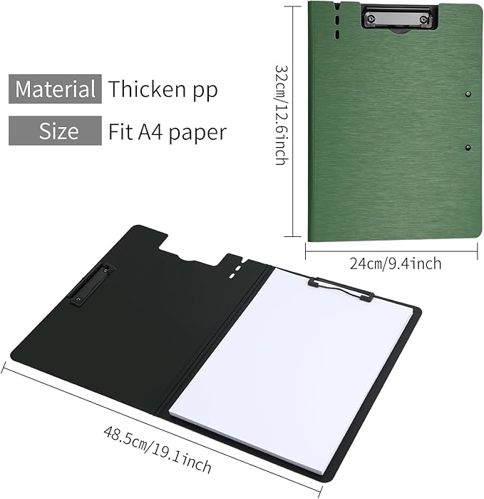 A4 Clipboard, 10 Pack Foldable Clipboards - Image 2