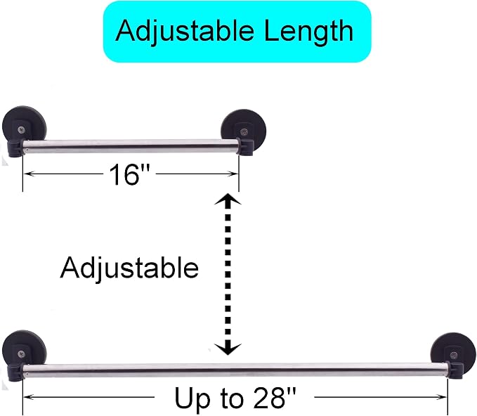 YYST 29" Magnetic Anchor Chart Holder Adjustable Magnetic Date Cards Holder - Image 2