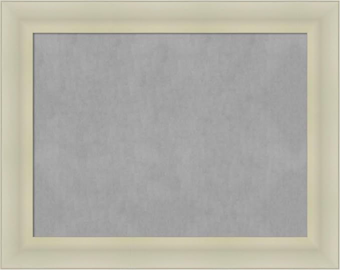 Amanti Art Silver Framed Magnetic Board 23x29 Medium Vision Board by AmantiArt