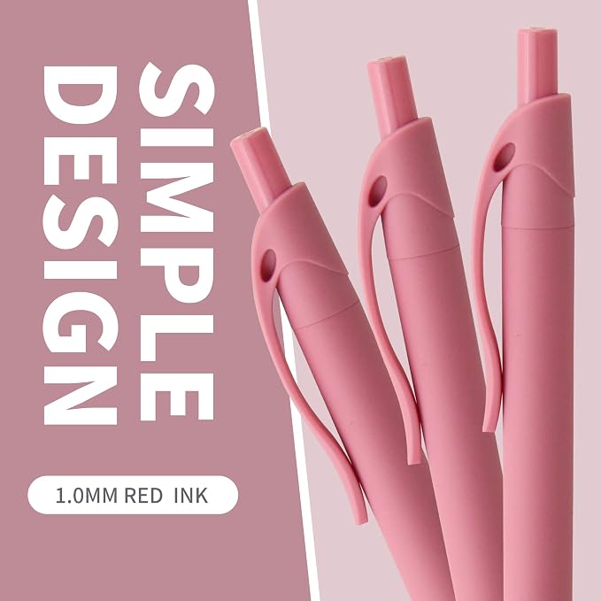 deegtran Pens Bulk, 50 Pack No Bleed Click Pens, Wholesale Retractable - Image 2
