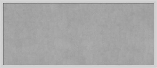 Amanti Art Silver Framed Magnetic Board 21x49 Oversize Vision Board by AmantiArt