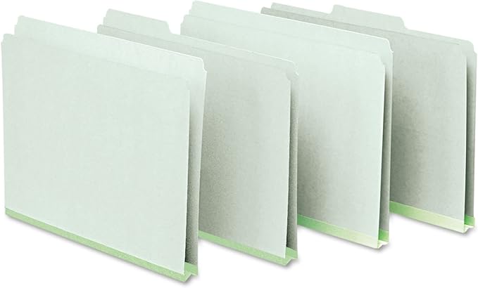 Pendaflex 17167 Pressboard Expanding File Folders, 1/3 Cut Top Tab - Image 2