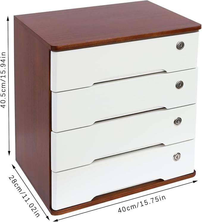 Wooden Desktop Storage Box - Image 3