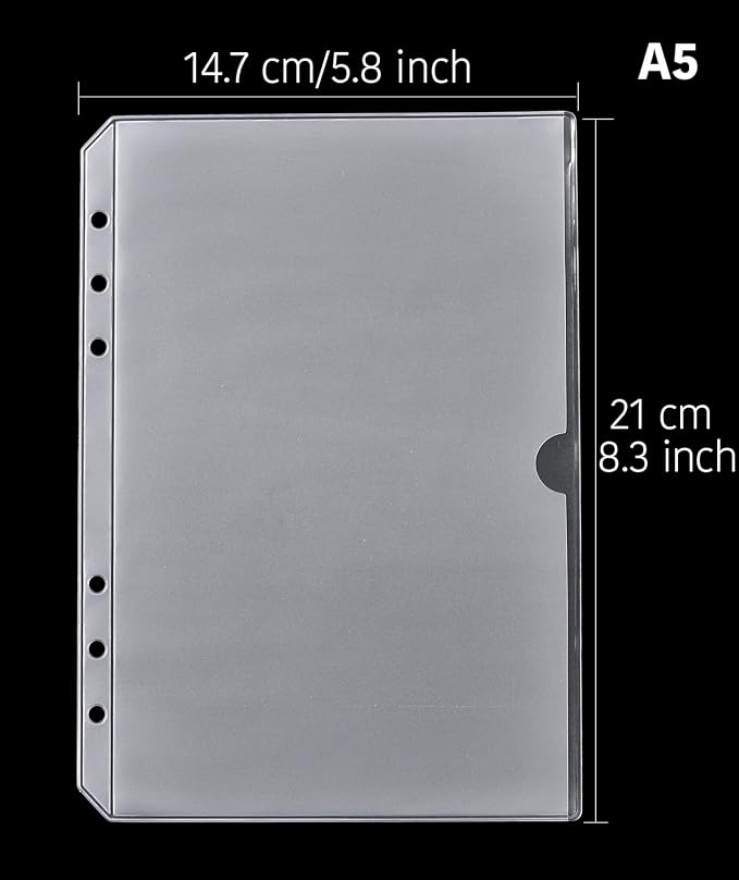 Umsicht 25pcs A5 Binder Pockets - Image 5
