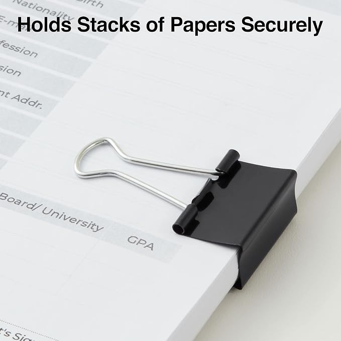 Staples Binder Clips, Medium Size, 288 Pack – Standard Clips - Image 4