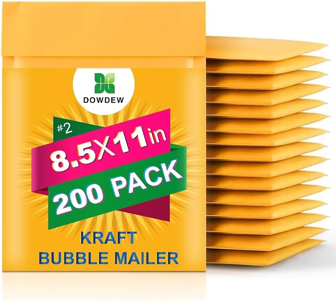 Kraft Bubble Mailers Mailing Packing Envelopes #2 by Unknown
