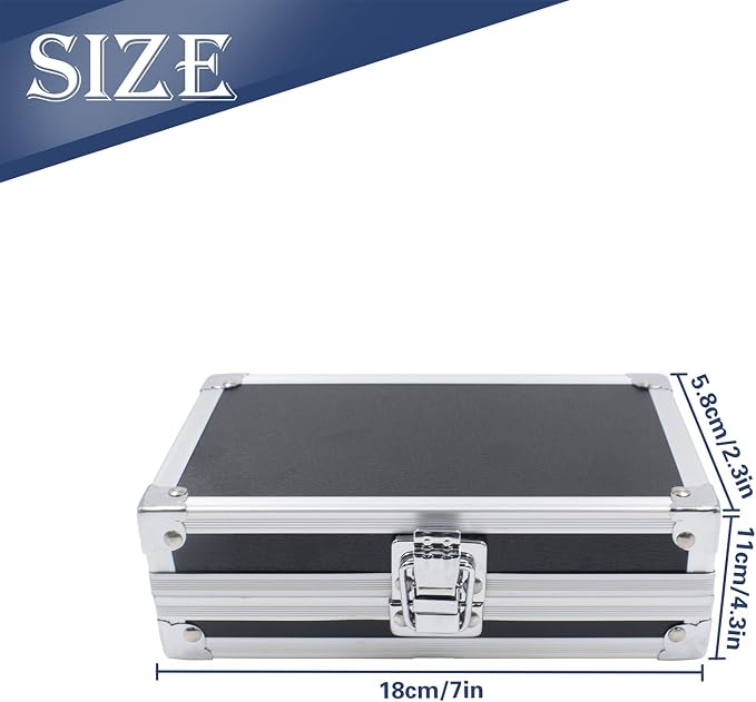 Money Holder Cash Organizer, Mini Alloy Money Box - Image 2