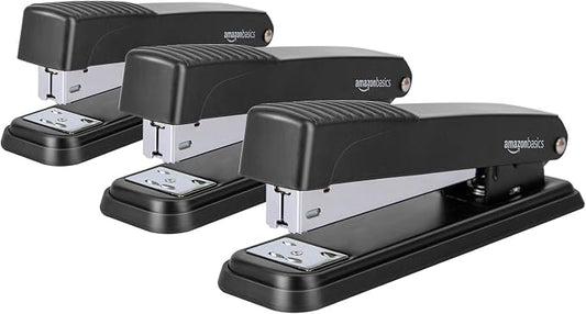 Amazon Basics Full-strip Metal Office Desktop Stapler, 20 Sheet Capacity by AmazonBasics