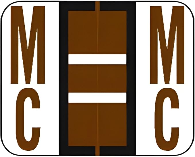 Doctor Stuff - File Folder Labels, Alphabet Letter Mc Stickers, Compatible - by DoctorStuff
