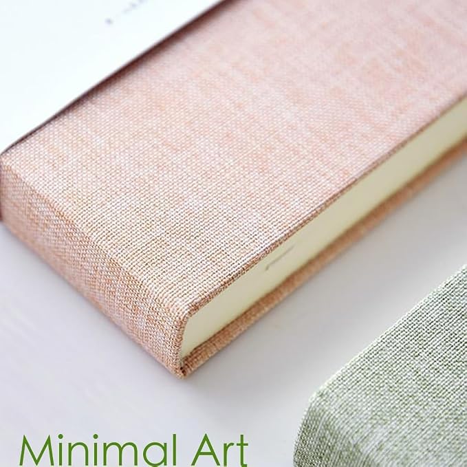 ipoul A5 Notebook, Linen Journal, Lined Page, Journal - Image 6