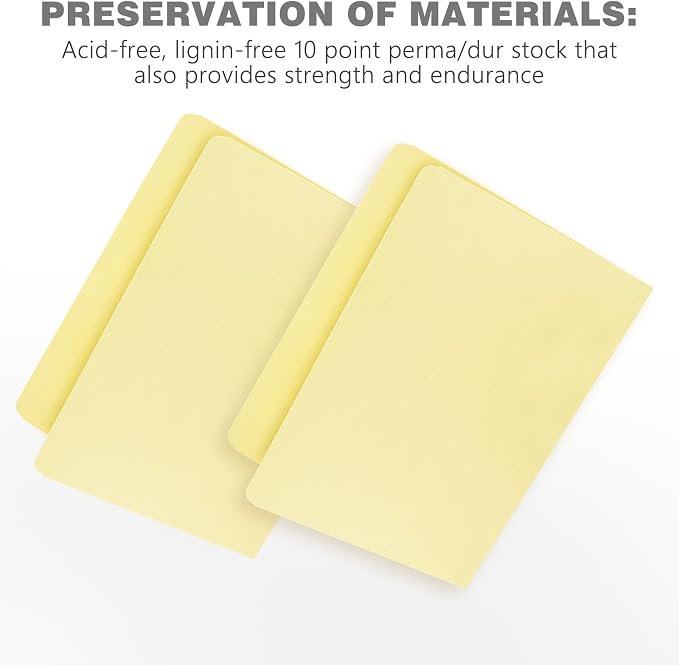 Lineco Archival File Folders, 9.5"x11.75" - Image 5