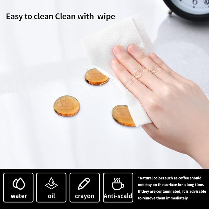 Clear Desk Mat, Non-Slip PVC Desk Protector Mat - Image 4