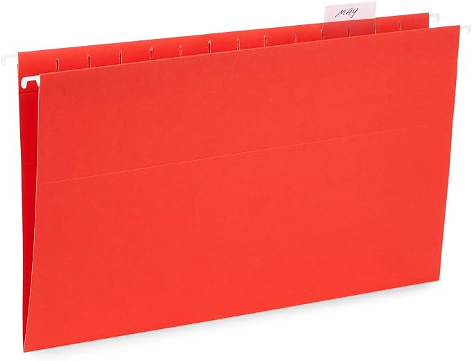 50 Legal Hanging File Folders, 50 Reinforced Hang Folders, Designed - Image 9