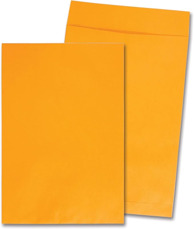 Quality Park Jumbo Kraft Envelopes, 12-1/2 x 18-1/2, Ungummed Catalog Envelopes - Image 5