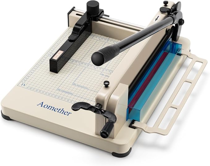 12" Heavy Duty Guillotine Paper Cutter by Unknown