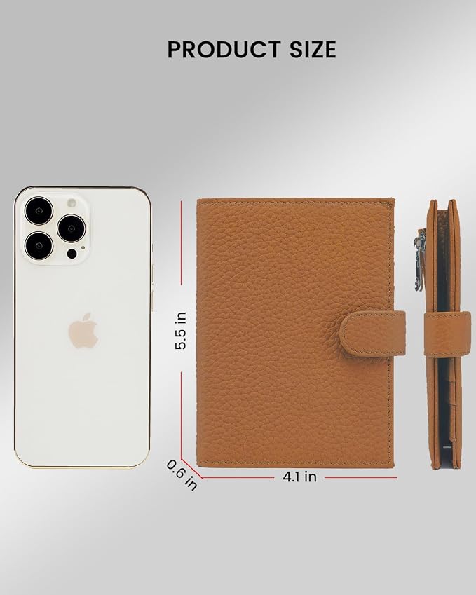 Karmiir RFID Passport Holder Travel Wallet Compact - Image 5