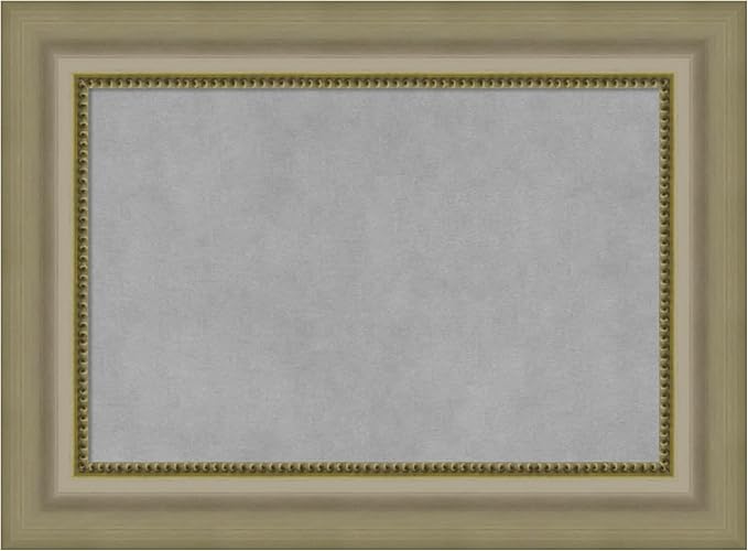 Amanti Art Silver Framed Magnetic Board 17x23 Small Vision Board by AmantiArt