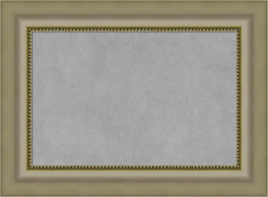 Amanti Art Silver Framed Magnetic Board 17x23 Small Vision Board by AmantiArt