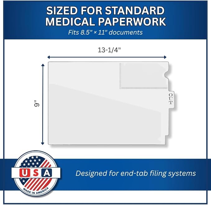 Doctor Stuff - Center Tab Vinyl Outguides, Diagonal Cut Front Pocket, Top - Image 5