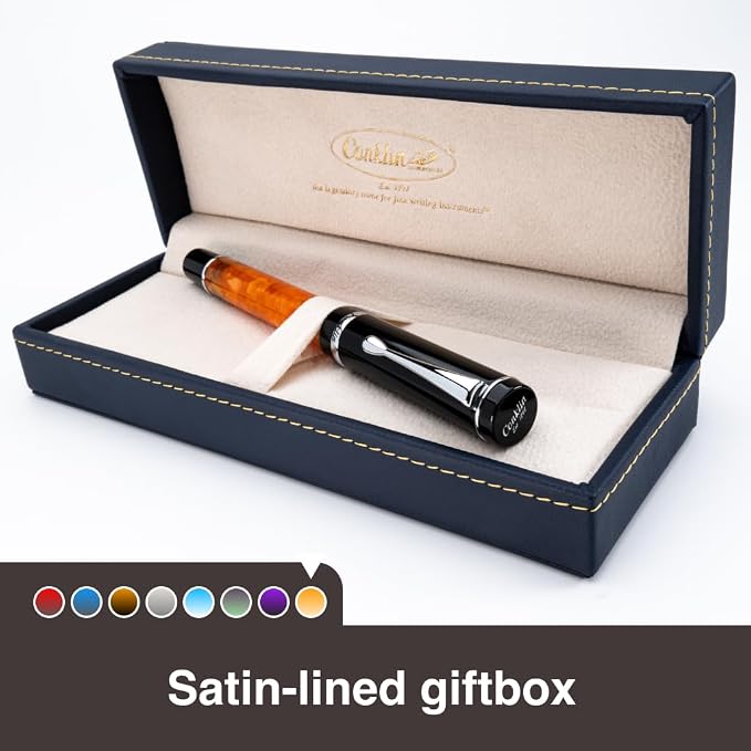 Conklin Duragraph Fountain Pen Orange Nights - Image 9