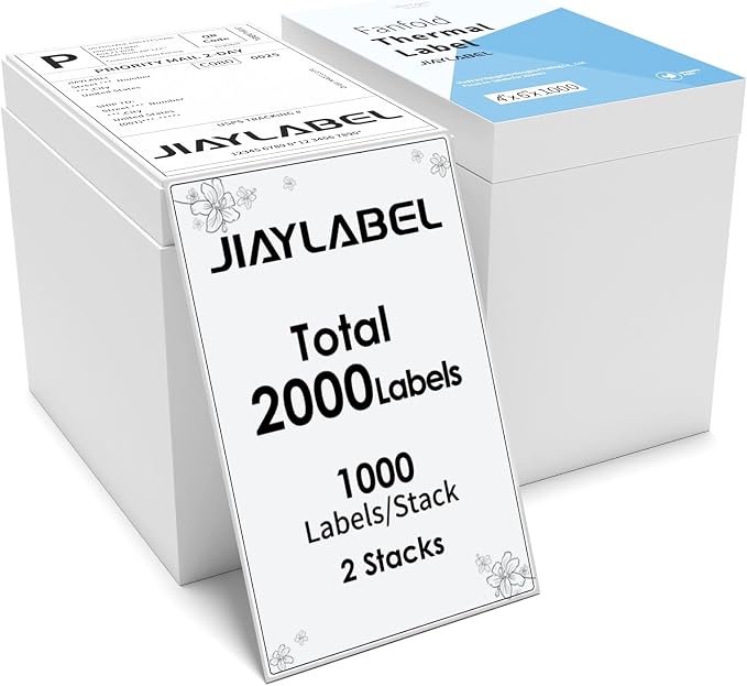 4x6 Thermal Shipping Label Paper by JIAYLABEL