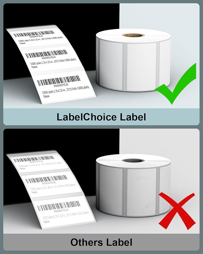 2"x1" 3-Proof Direct Thermal Barcode Labels Rolls - Image 6